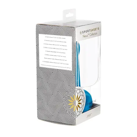 Sportsheets Nexus Jinx Periwinkle Silicone Model with Suction Cup 15.2cm