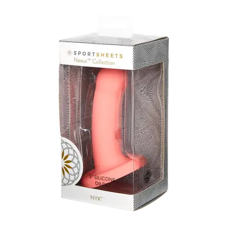 Sportsheets Nexus Nyx Coral Silicone Intimate Device 15.2 cm with Suction Cup