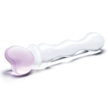 Glas Sweetheart Intimate Glass Model with Heart Handle 20.3 cm Pink