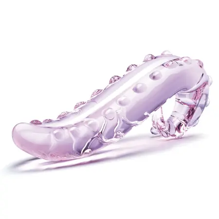 Glas Lick It Textured Curved Glass Stimulator 15.2 cm