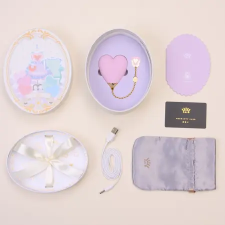 ZALO Baby Heart Pink - App-Controlled Silicone Body Massager Strawberry
