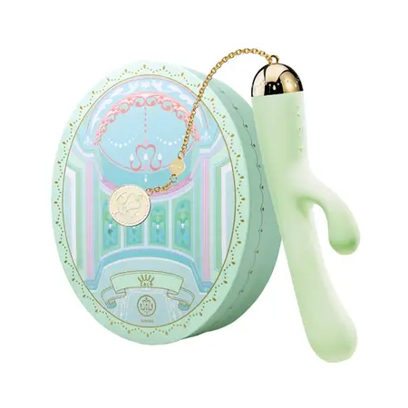ZALO Ichigo Melon Green - Dual Motor, App-Controlled, Gold-Accented Device