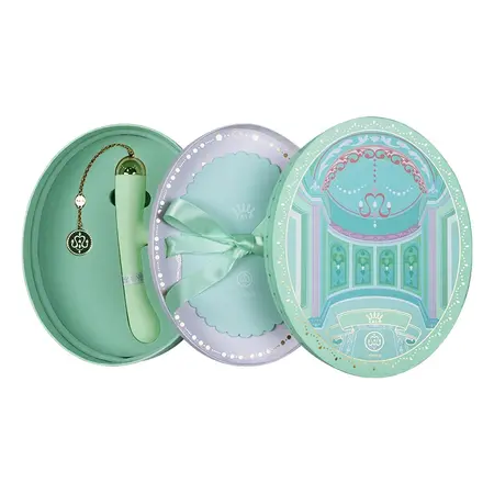 ZALO Ichigo Melon Green - Dual Motor, App-Controlled, Gold-Accented Device
