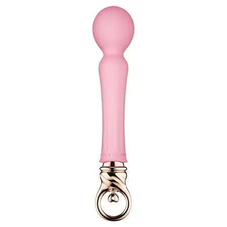 ZALO Confidence Fairy Pink - Heated Flexible Vibrator, Swarovski, USB