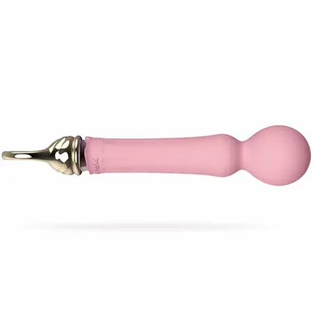 ZALO Confidence Fairy Pink - Heated Flexible Vibrator, Swarovski, USB