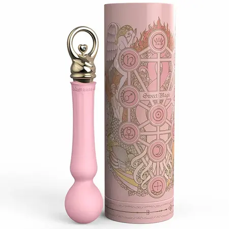 ZALO Confidence Fairy Pink - Heated Flexible Vibrator, Swarovski, USB