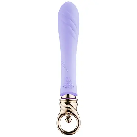 ZALO Courage Fantasy Violet - Flexible USB-Rechargeable Massager, Heated