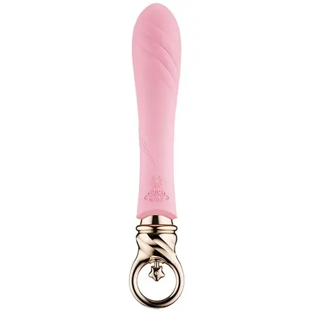 ZALO Courage Fairy Pink - Premium Silicone Vibrating Device, Heated, USB