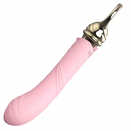 ZALO Courage Fairy Pink - Premium Silicone Vibrating Device, Heated, USB