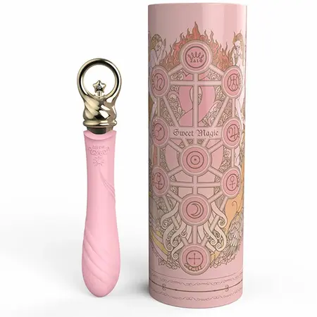ZALO Courage Fairy Pink - Premium Silicone Vibrating Device, Heated, USB