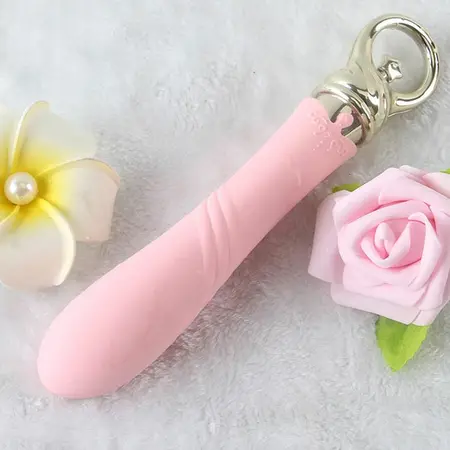 ZALO Courage Fairy Pink - Premium Silicone Vibrating Device, Heated, USB