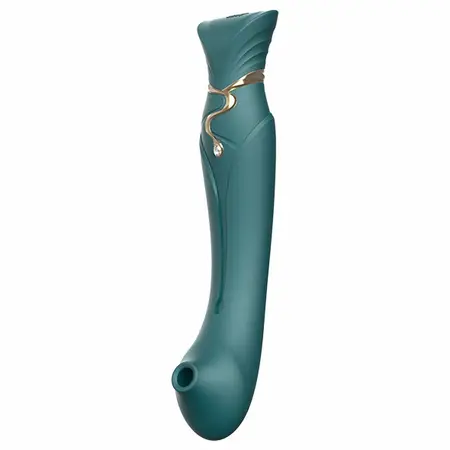 ZALO Queen Set Jewel Green - PulseWave, Heated, App-Controlled, Swarovski
