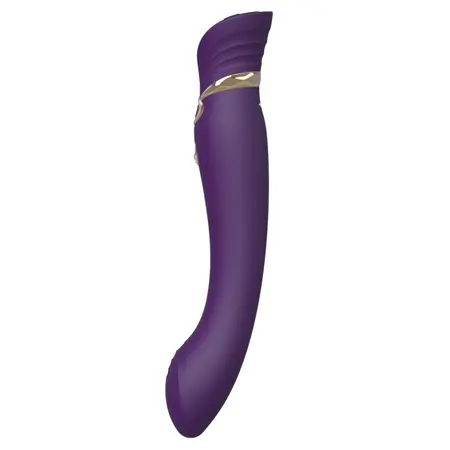 ZALO Queen Set Twilight Purple - PulseWave System & App Control