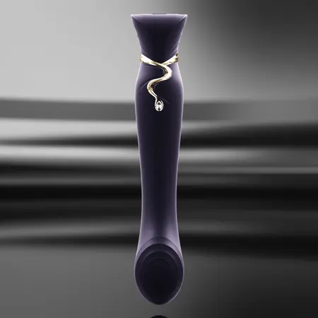 ZALO Queen Set Twilight Purple - PulseWave System & App Control