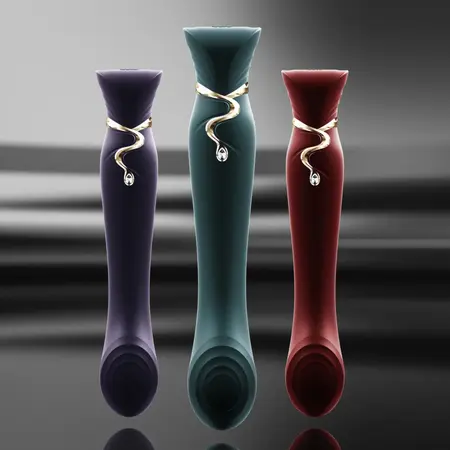 ZALO Queen Set Twilight Purple - PulseWave System & App Control