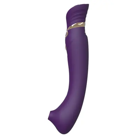 ZALO Queen Set Twilight Purple - PulseWave System & App Control