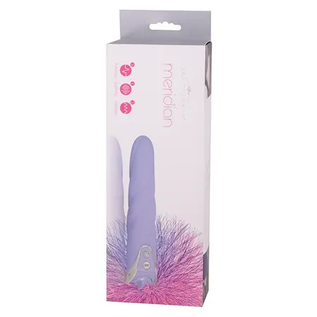 Vibe Therapy Meridian Purple Intimate Wellness Device 17.5 cm Silicone