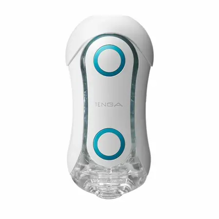Tenga Flip Orb Blue Rush Innovative Intimate Device with Wave Textures