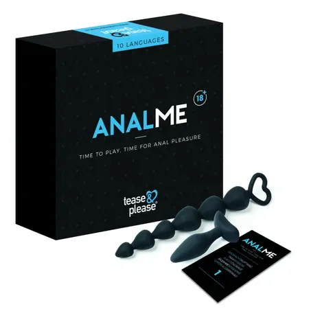 Tease & Please XXX-ME ANALME Intimate Adventure Kit for Couples Multilingual
