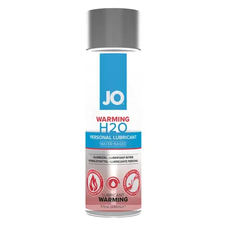 System JO H2O Warming 240ml Water-Based Lubricant - Gentle Warming Effect