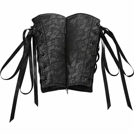 Sportsheets Sincerely Lace Corset Arm Cuffs - Elegant Adjustable Design