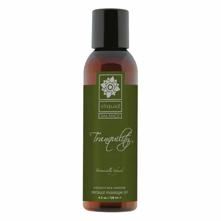 Sliquid Balance Tranquility Massage Oil 125ml - Coconut & Lime Blend