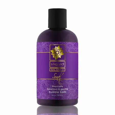 Sliquid Balance Soak Limoncello 255ml - Aromatic Vegan Bath Foam