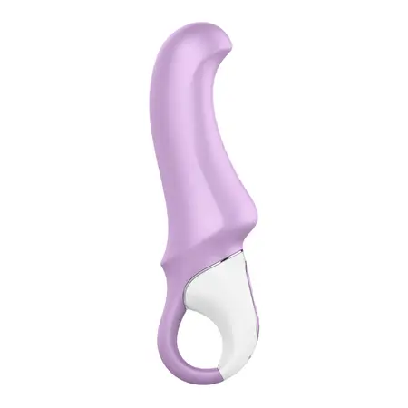 Satisfyer Charming Smile Silicone Intimate Massager, Pink, Waterproof