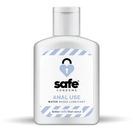 Safe Lubricant Anal Use 125ml - Long-Lasting Water-Based Formula