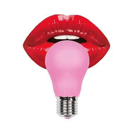 Gvibe Gbulb Pink Intimate Wand Vibrator - 6 Modes, Waterproof, 10.4 cm
