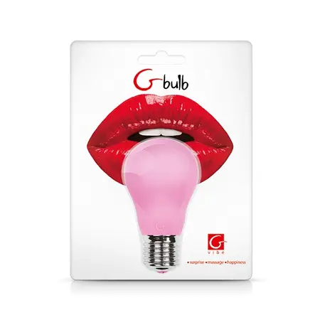 Gvibe Gbulb Pink Intimate Wand Vibrator - 6 Modes, Waterproof, 10.4 cm