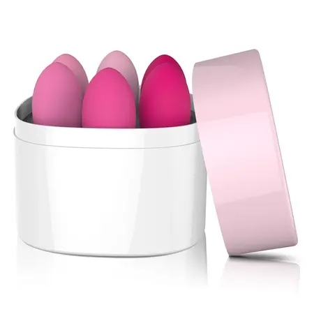 FeelzToys FemmeFit Pelvic Floor Muscle Trainer Set 6 Weights Silicone