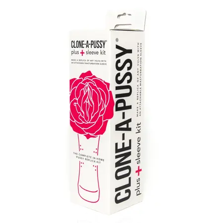 Clone-A-Pussy Plus Sleeve Kit Pink - Customizable Silicone Model Set