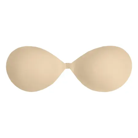 Bye Bra Invisible Support Bra Cup B Nude - Reusable Adhesive System