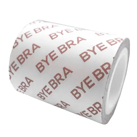 Bye Bra Breast Tape Roll Transparent 3m + Silk Nipple Covers Nude One-Size
