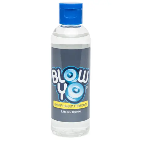 BlowYo Water-Based Lubricant 100ml - Long-Lasting Glide Formula