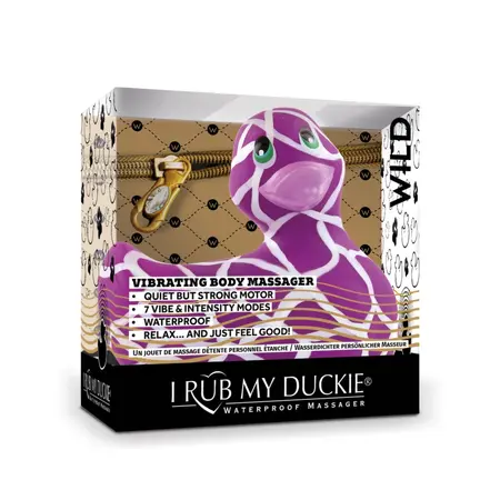 Big Teaze Toys I Rub My Duckie 2.0 Wild Safari Waterproof Massager