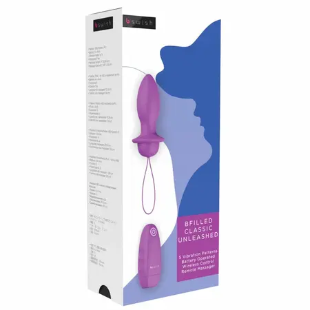 B Swish Bfilled Classic Orchid Wireless Remote Plug 5-Mode