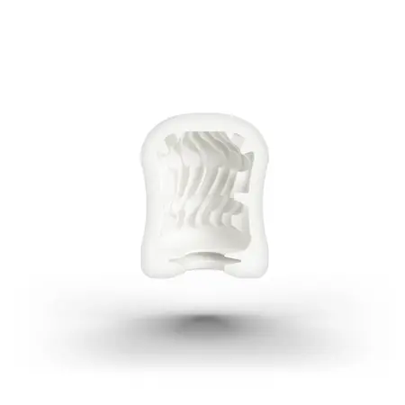 Mystim MasturbaTIN Swirl Girl Intimate Machine, Swirl Texture, White