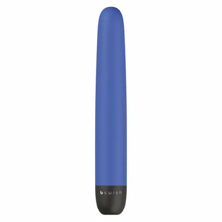 B Swish Bgood Classic Denim Blue - 5-Mode Waterproof Personal Massager 17.8cm