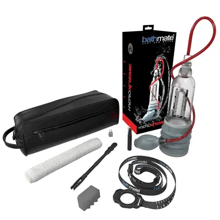 Bathmate HydroXtreme7 Wide Boy Intimate Hydro System Crystal Clear