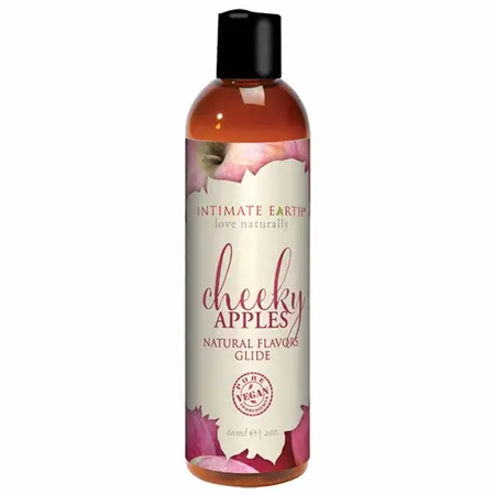 Intimate Earth Cheeky Apples Flavored Gel Natural Formula 60ml