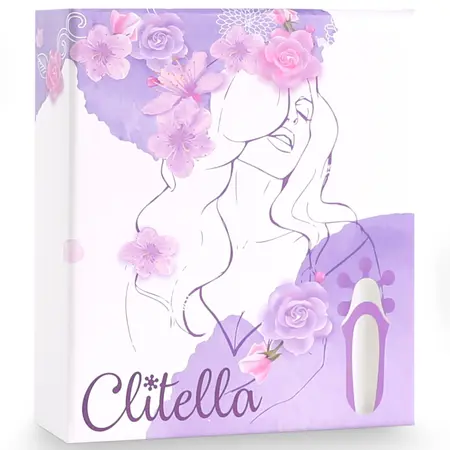 FeelzToys Clitella Intimate Oral Motion Device Purple, Compact USB
