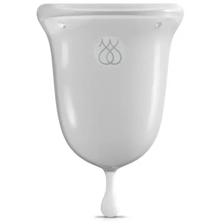 Jimmyjane Menstrual Cups Clear - Ergonomic Reusable Silicone Set