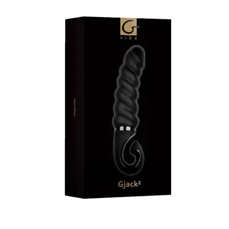 Gvibe Gjack 2 Mystic Black - Intimate Device, Bioskin, 22 cm