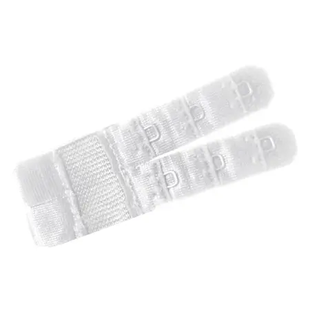 Bye Bra Flexible 2-Hook Bra Extenders Set Nude, Black & White Universal