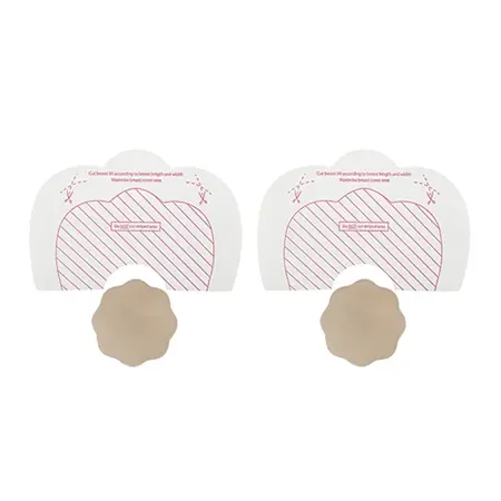 Bye Bra F-H Breast Lift System & Fabric Covers Nude - 3 Pairs