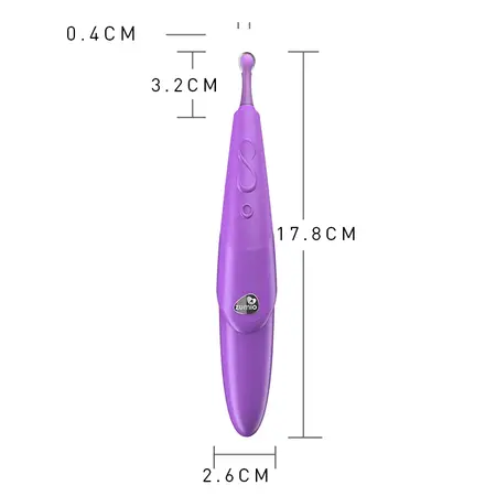 Zumio S Spirotip - Precision Circular Motion Intimate Device, Purple
