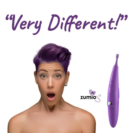 Zumio S Spirotip - Precision Circular Motion Intimate Device, Purple