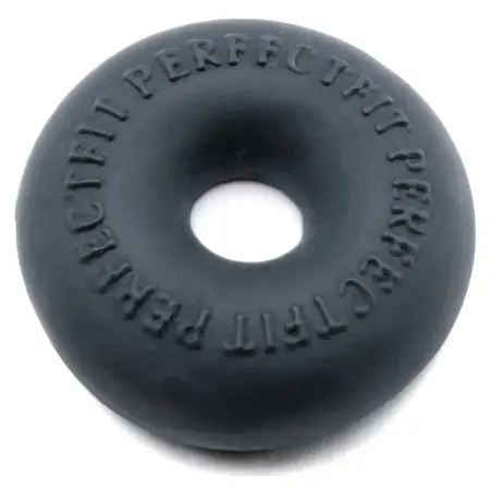 Perfect Fit Stackit Black SilaSkin Soft Comfort System Ring